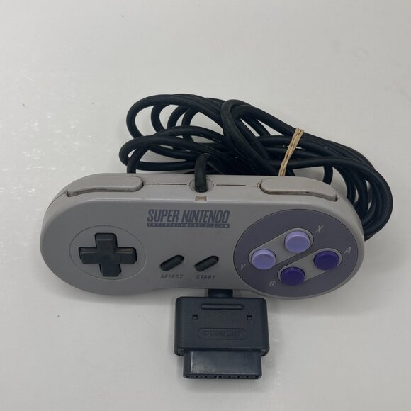 OEM Gray Nintendo Super Nintendo SNES Controller SNS-005 - Picture 2 of 7